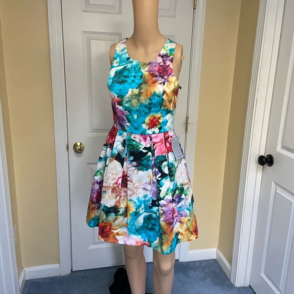 🆕NWT Felicity & CoCo multicolored flowered dress.